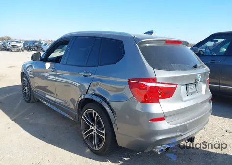 2015 BMW X3 Sdrive28I z USA, uszkodzony, nr VIN 5UXWZ7C54F0M82978